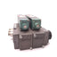 Used Numatics 081SS600K Solenoid Valves (x2) on FlexiBlok Manifold 120VAC 150PSI