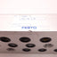 Used Festo PRS-1/8-5-B Manifold Block with Through Hole Mounting, G 3/8 Threads