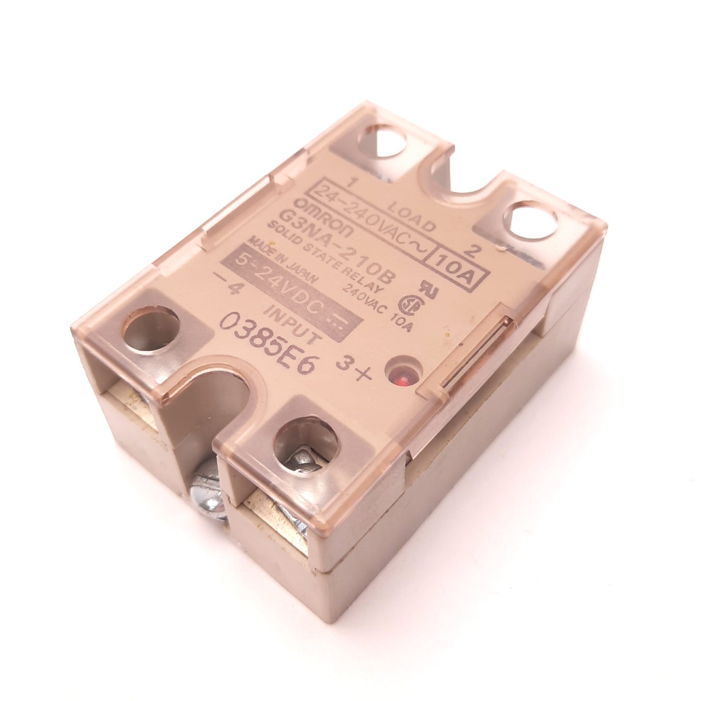 Used Omron G3NA-210B Solid State Relay Input 100 to 120v AC, Load 24 to 240v AC 10 A
