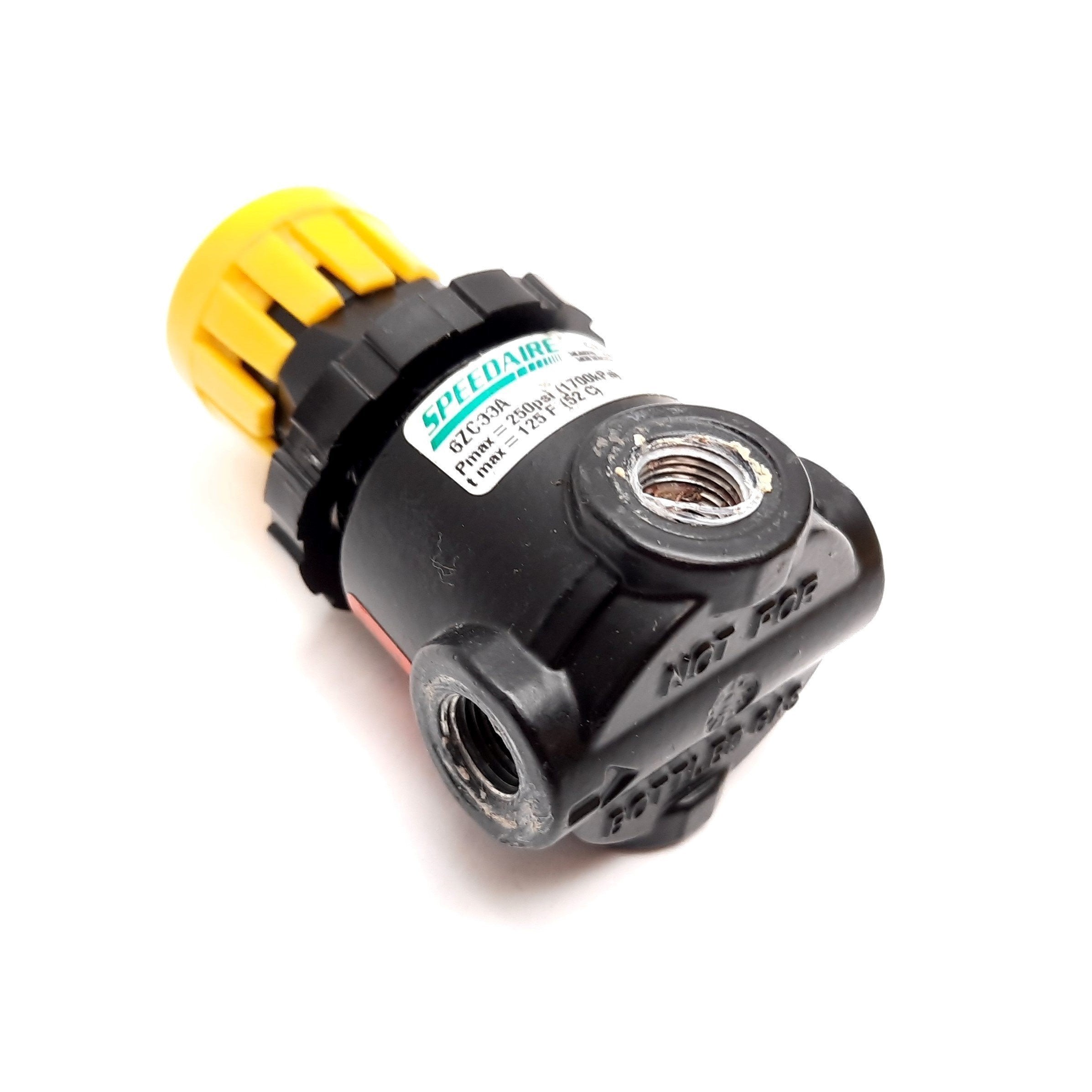 Speedaire 6ZC33A Pressure Regulator, In: 250psi Max, Out: 0