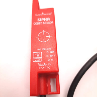 Used Allen Bradley Sipha VDE 0660-209 Coded Sensor, IP 67 Actuator, Range 9mm to 12mm