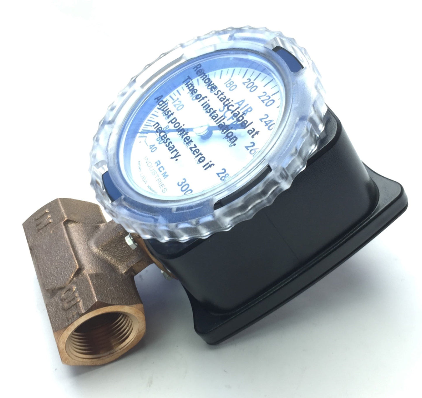 New RCM Industries 1-71-R-300-I Differential Pressure Flow Meter, 180PSIG Max, 212°F