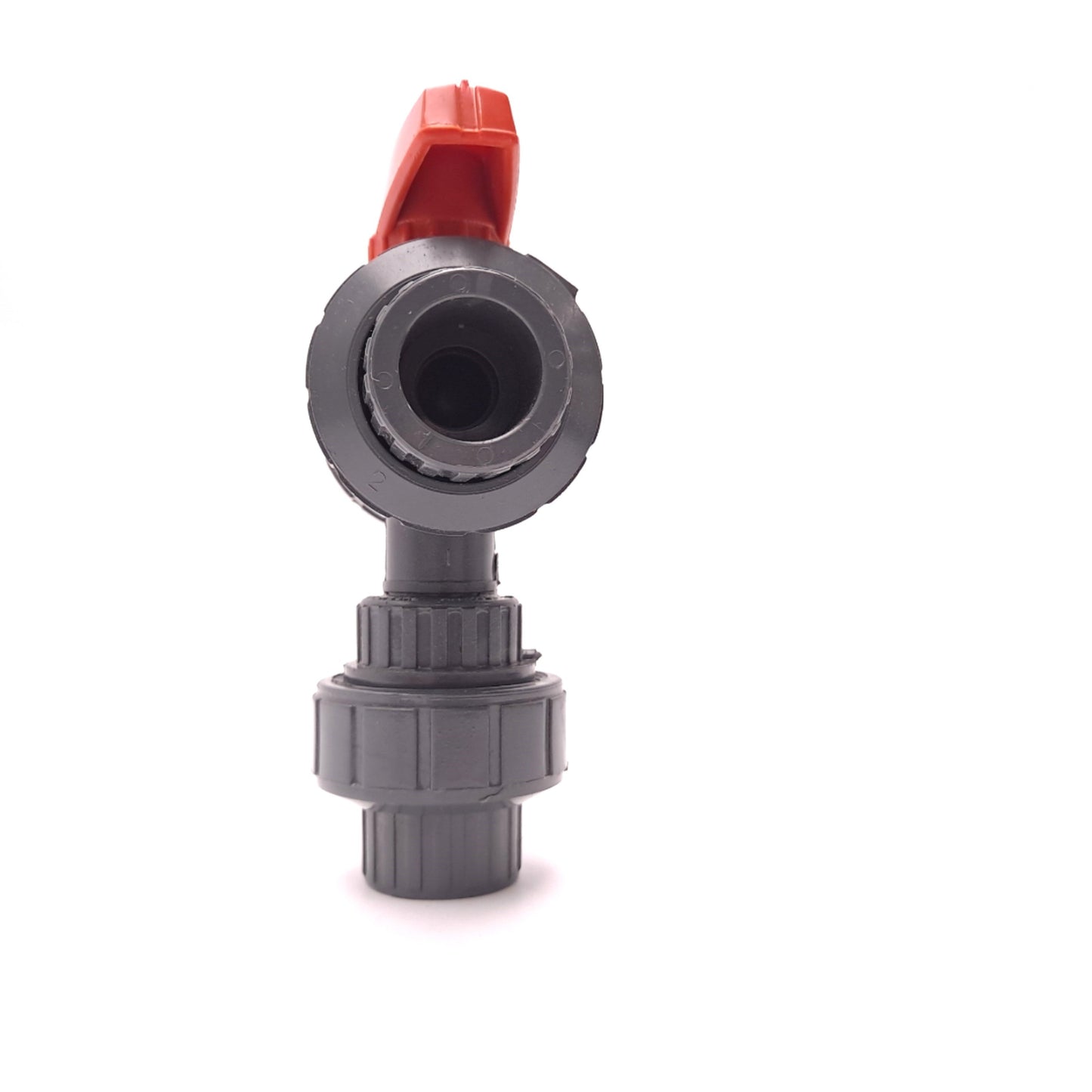 New – Open box Chemtrol S45M3-V PVC Ball Valve 150 PSI 3 Way 3 Position 6 x 4.5 x 2"