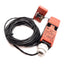 Used Telemecanique XCS-PA791 Safety Interlock Switch, 2x N/C Contact, 240V 3A, W/ Key