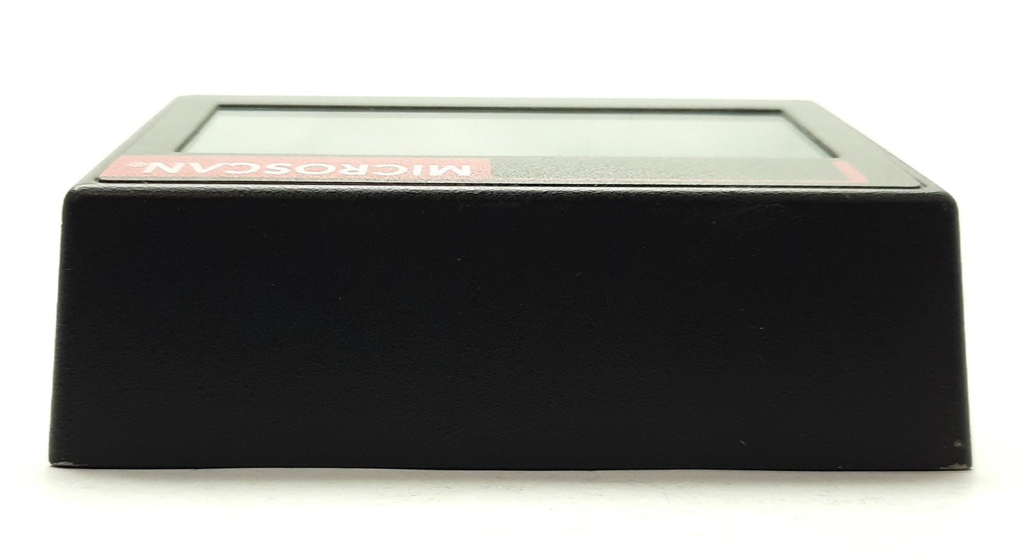 Used Microscan FIS-0850-0001D MS-850 Fixed Bar Code Scanner 350-1100scans/sec RS-232