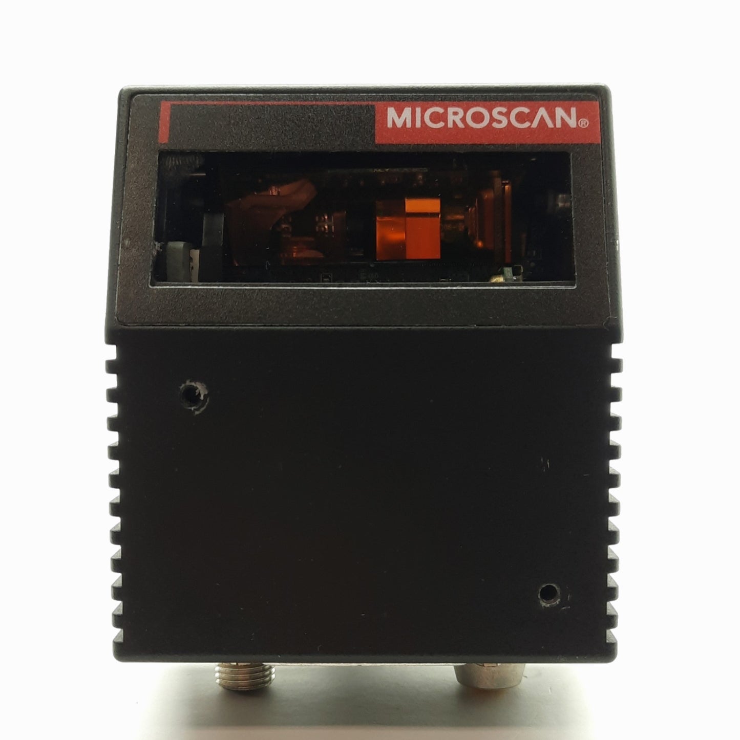Used Microscan FIS-0850-0001D MS-850 Fixed Bar Code Scanner 350-1100scans/sec RS-232