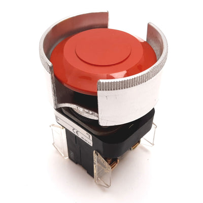 Used Allen Bradley 800T-FX-A5 & 800T-XD4 E-Stop Push Button N.C. Contact Voltage 600V