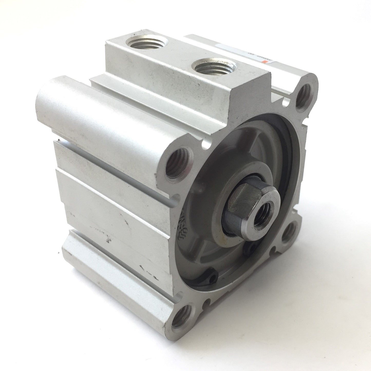 New – Open box SMC CDQ2A63-5DZ Compact Double Acting Pneumatic Cylinder, 63mm Bore, 5mm Stroke