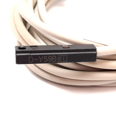 Used SMC D-Y59BL Solid State Auto Switch Sensor, In-Line, 24VDC, 2-Wire, 3m Long