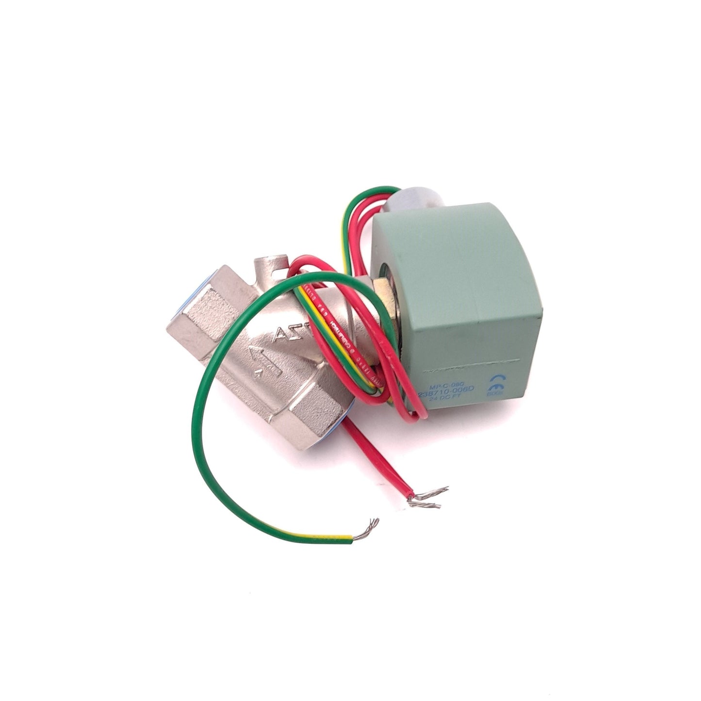 New Asco RedHat 8210G37 Solenoid Valve 24 VDC 2W NC 5-40 PSI Gas 1-40 PSI Water