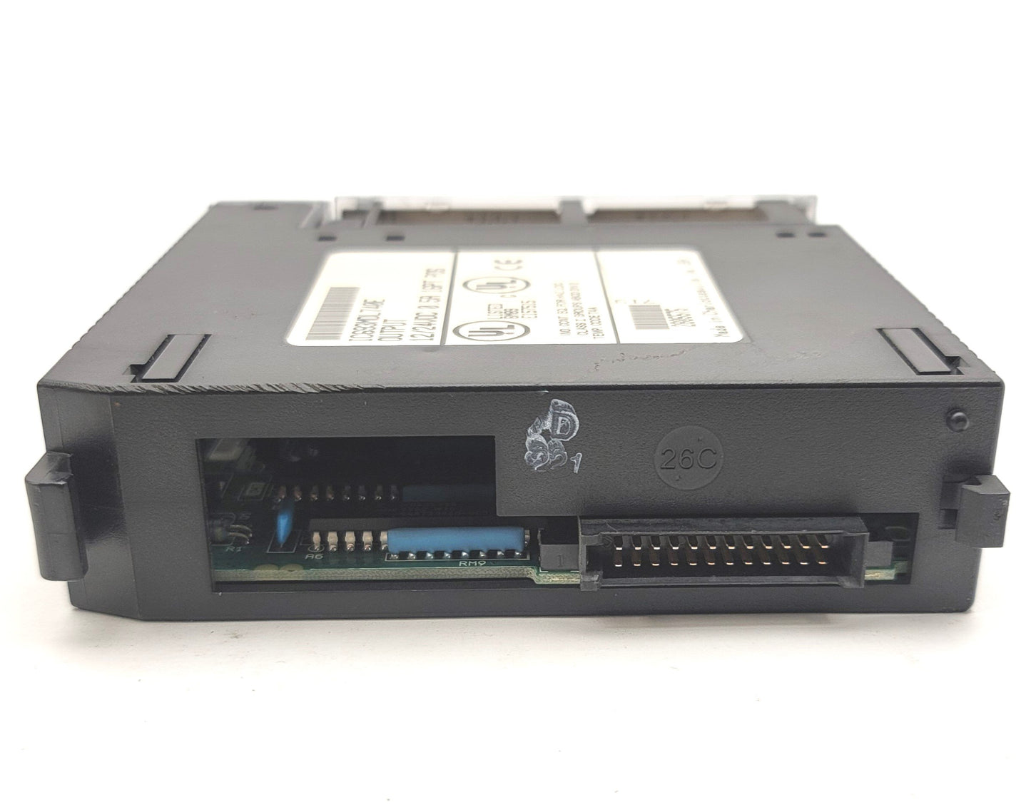 Used GE Fanuc IC693MDL740E Series 90-30 PLC Output Module, 12/24VDC 0.5A, 16-Point