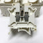 Used Lot of 70 Phoenix Contact UK5N WH Feed-Through Terminal Blocks, White, 600V 30A