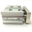 Used SMC MGPM12-10Z Compact Guided Pneumatic Cylinder Bore: 12mm, Stroke: 10mm, M5
