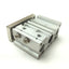 Used SMC MGPM12-10Z Compact Guided Pneumatic Cylinder Bore: 12mm, Stroke: 10mm, M5