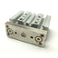 Used SMC MGPM12-10Z Compact Guided Pneumatic Cylinder Bore: 12mm, Stroke: 10mm, M5