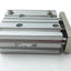 Used SMC MGPM16-40Z Compact Guided Pneumatic Cylinder Bore: 16mm, Stroke: 40mm, M5