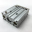 Used SMC MGPM16-40Z Compact Guided Pneumatic Cylinder Bore: 16mm, Stroke: 40mm, M5
