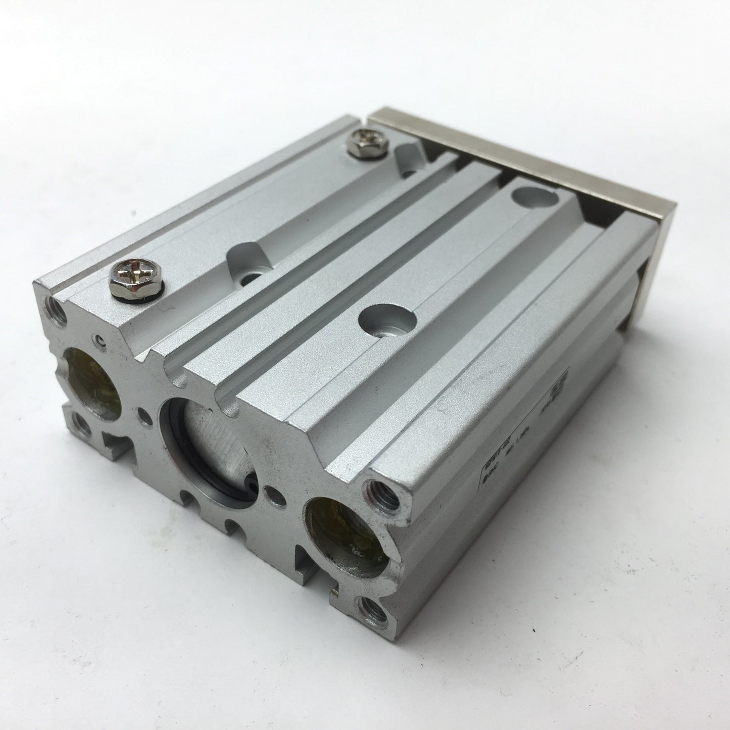 Used SMC MGPM16-40Z Compact Guided Pneumatic Cylinder Bore: 16mm, Stroke: 40mm, M5