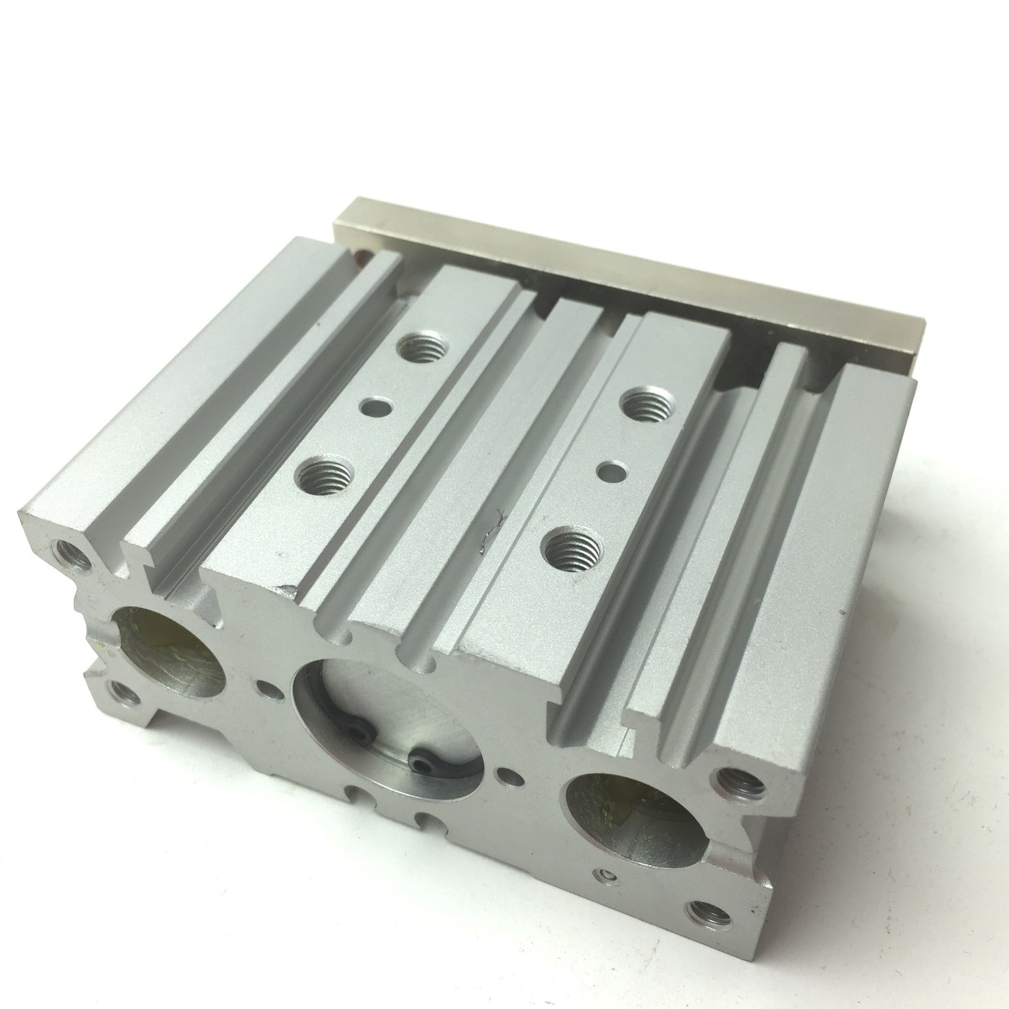 Used SMC MGPM20-20Z Compact Guided Pneumatic Air Cylinder Bore: 20mm, Stroke: 20mm