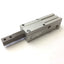 Used SMC MIS20-20D1 Escapement Single Finger Type Pneumatic, Bore: 20mm Stroke: 20mm