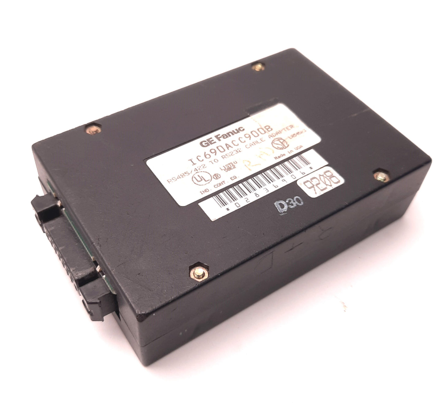 Used GE Fanuc IC690ACC900B Cable Adapter RS485/422 to RS232