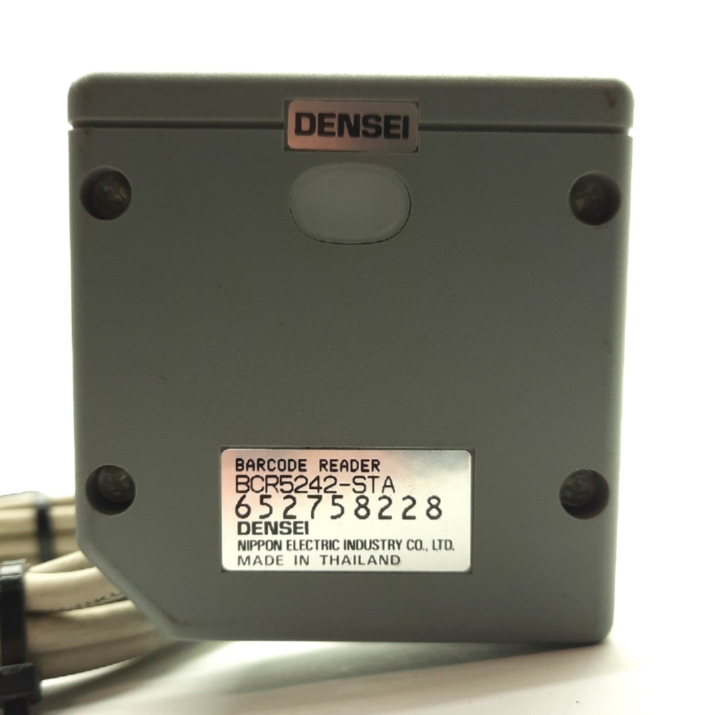 Used DENSEI BCR5242-STA Machine Video/CCD Bar Code Scanner, 120scans/sec, RS-232 5VDC