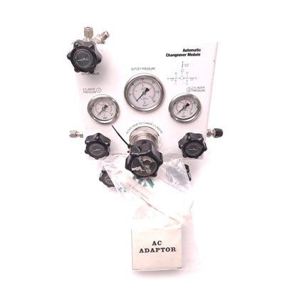 Used Air Products E13 CP445D Automatic Changeover Module Max In: 3000PSI Out: 100PSI