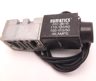 New – Open box ASCO 237-261B Solenoid Valve Coil Assmebly 110v - 120v Ac, .06 Amp