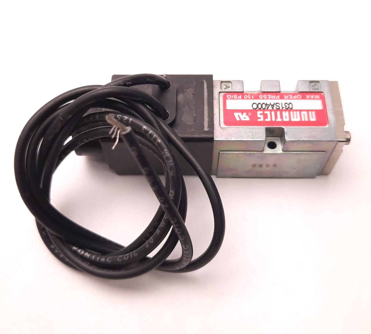 New – Open box ASCO 237-261B Solenoid Valve Coil Assmebly 110v - 120v Ac, .06 Amp