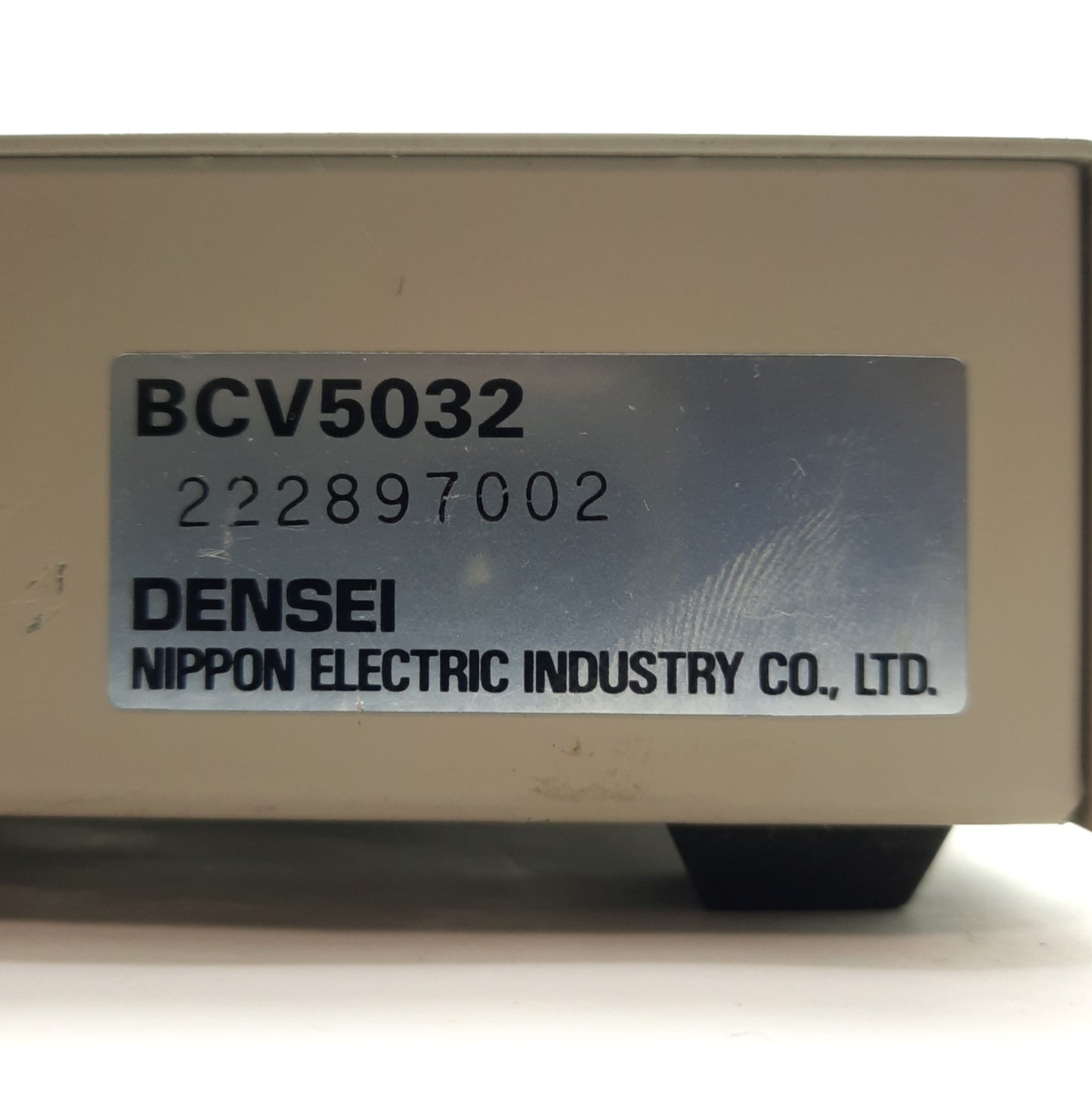 Used DENSEI BCV5032 Bar Code Scanner Power Supply/Controller, DB25, 8-Pin DIN, 120VAC