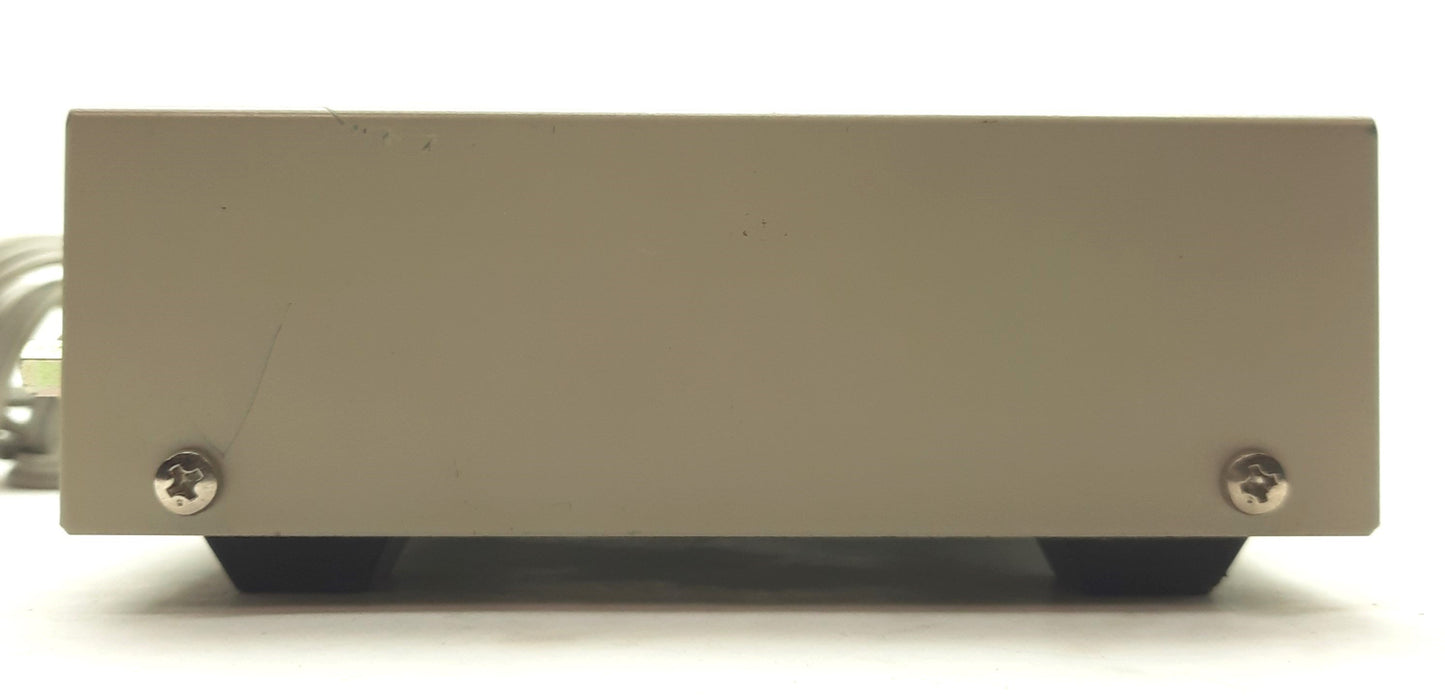 Used DENSEI BCV5032 Bar Code Scanner Power Supply/Controller, DB25, 8-Pin DIN, 120VAC