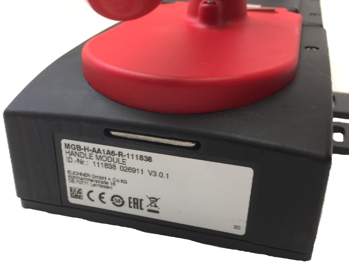 New – Open box Euchner MGB-L1-APA-AJ3A2-S1-R-121812 Safety Switch MGB-H-AA1A6-R-111838 Handle