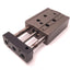Used PHD SA022X1-J2-304 Compact Thruster Slide 1" Travel, M5x0.8 Ports, Tool Plate