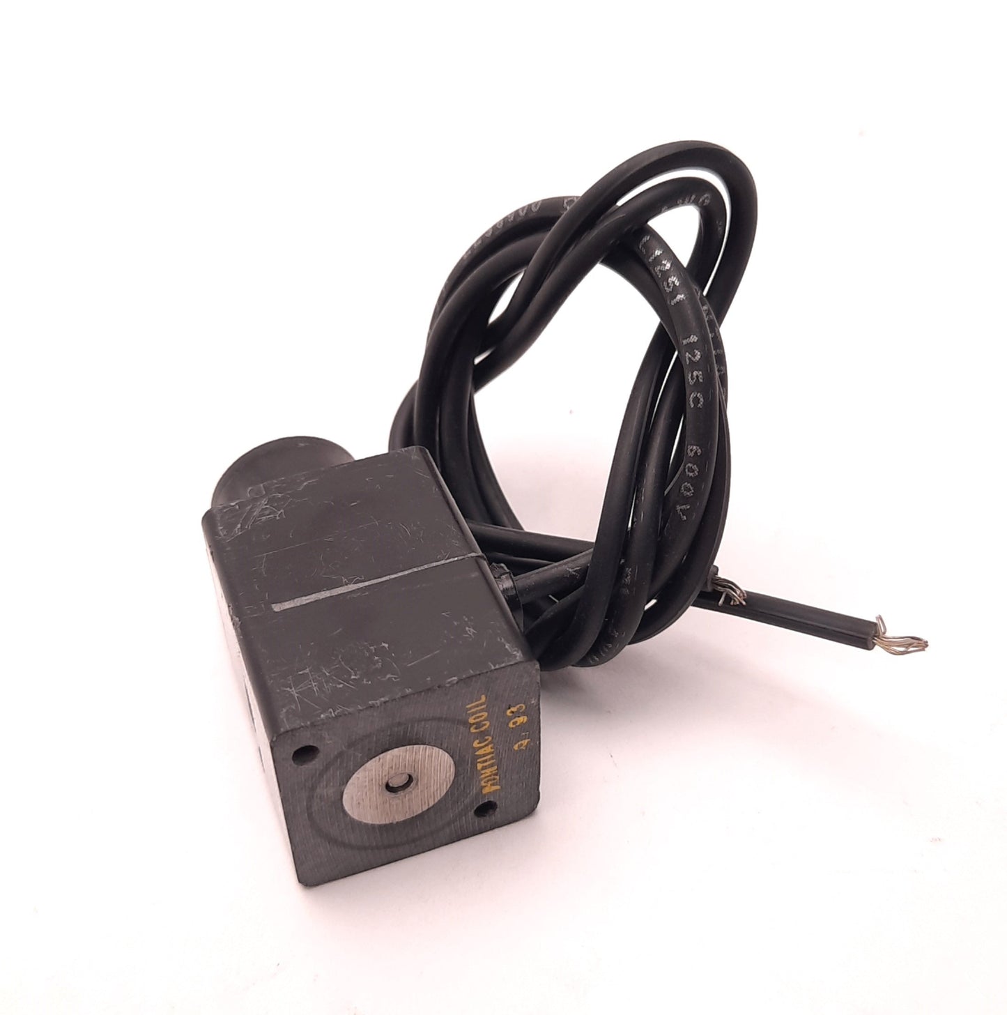 Used Numatics Assy No. 237-261B Solenoid Coil, 120v AC, 0.06A, 14" Leads