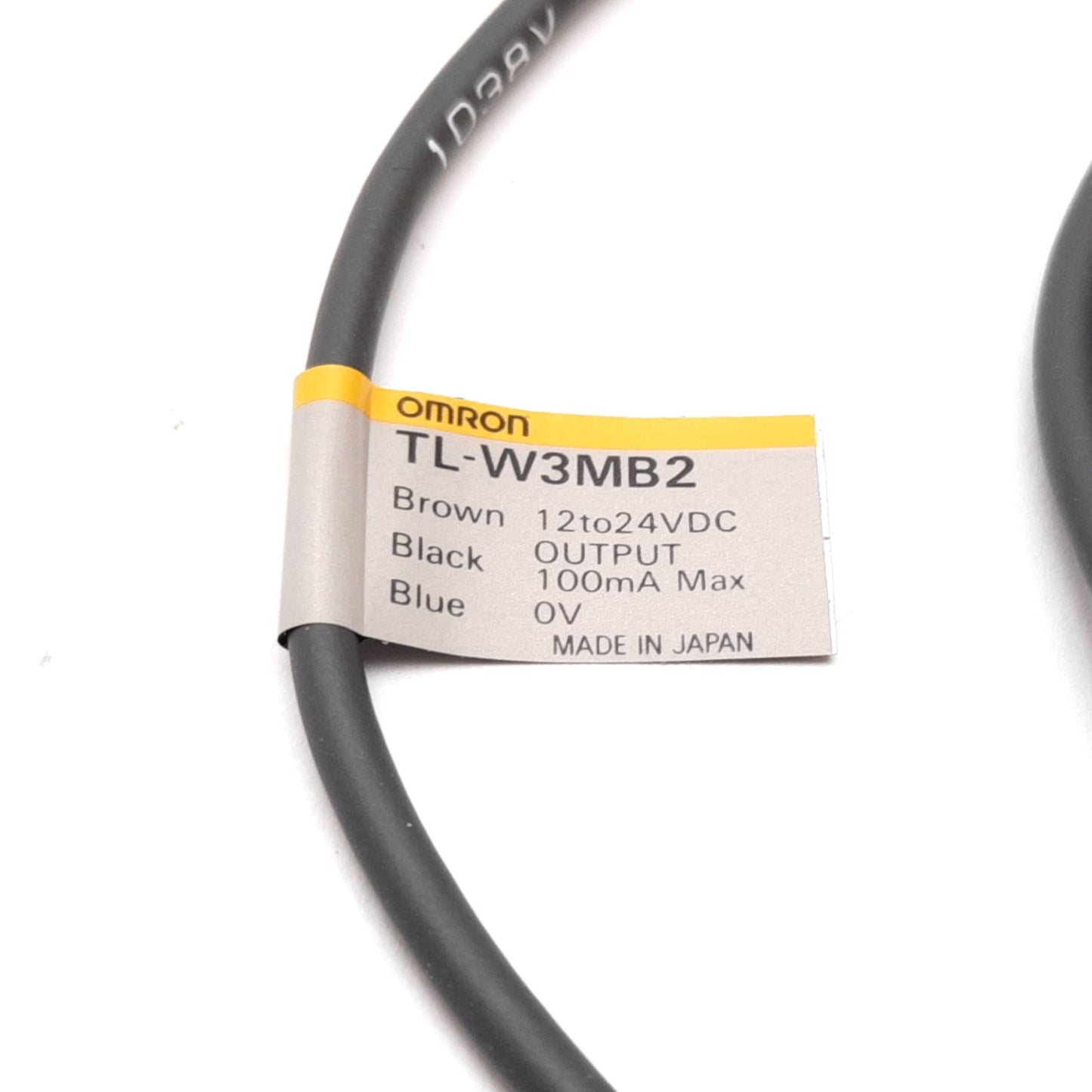 New Other Omron TL-W3MB2 Inductive Proximity Sensor, 3mm, PNP N/C, 12-24VDC, 3-Wire 2m