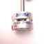 Used Bimba FO-020.25-4EE1.4 Flat 1 Compact Cylinder, 9/16" Bore, 1/4" Stroke