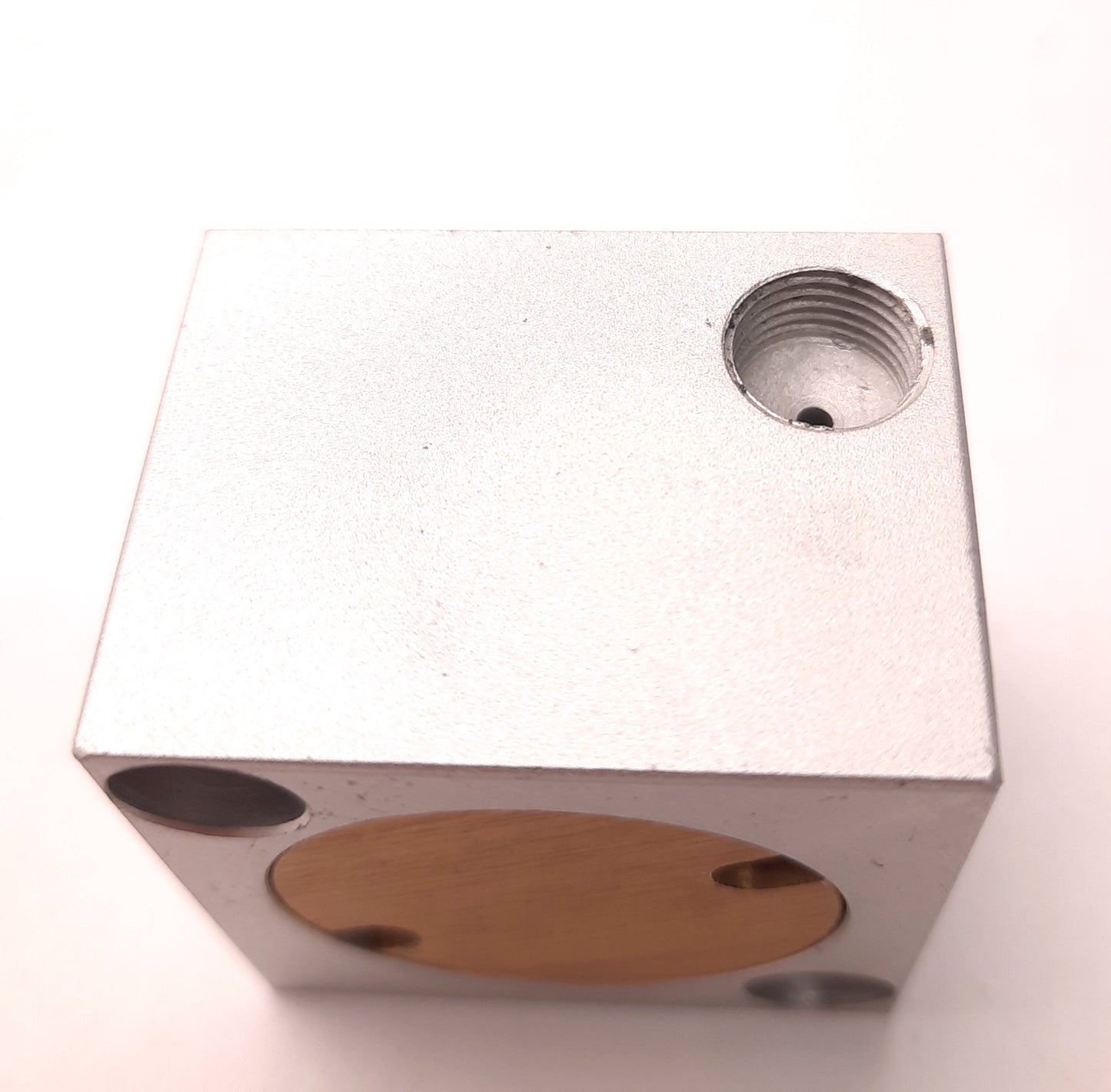 Used Compact Air B11x838 Compact Cylinder 3/8" Stroke, 1-1/8" Bore, 3/8-24 Ports