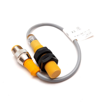 Used Turck BC3-S12-AP6X Capacitive Proximity Sensor, 3mm, 10-30VDC, PNP N/O 4-Pin M12