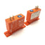 Used Lot of 2 Syrelec SASP10S110AD Time Delay Relay, .1-10sec On-Delay, 110VAC/DC 7A
