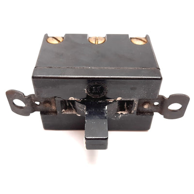 Used Cutler Hammer Eaton 7810K2 Toggle Switch, On-Off-On, DPDT, Rating: 250V 10A