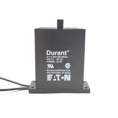 New Durant Eaton 6-Y41322-406-MEQU 6-Digit Counter With Reset, Panel Mount, 120VAC