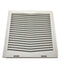 New – Open box Hoffman Nvent HG1300504 Exhaust Grille Kit, Plastic, Smooth Matte, Light Gray