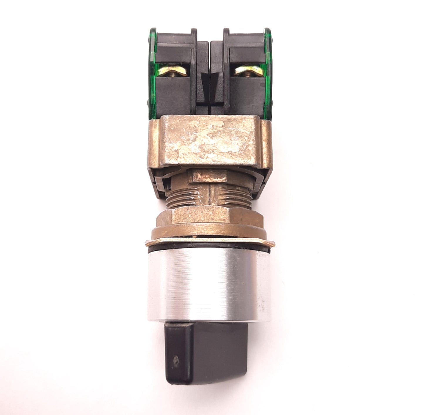 Used Allen Bradley 800E2x10 Selector Switch, 10 Amp, 600v, 2 N.O. 22.5mm