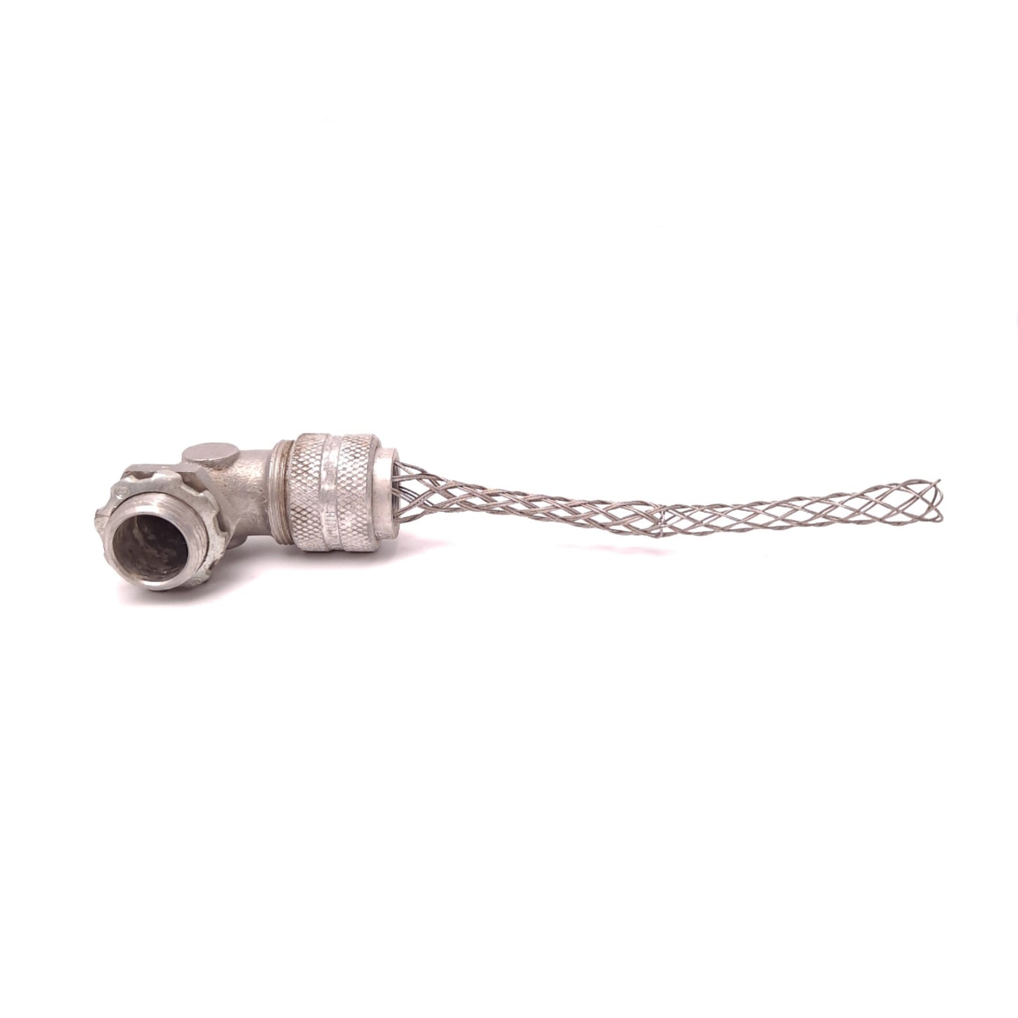 Used Hubbell 074-01-081 Strain Relief Cord Grip Dia. 0.38" - 0.50" Mesh Length 5-3/4"