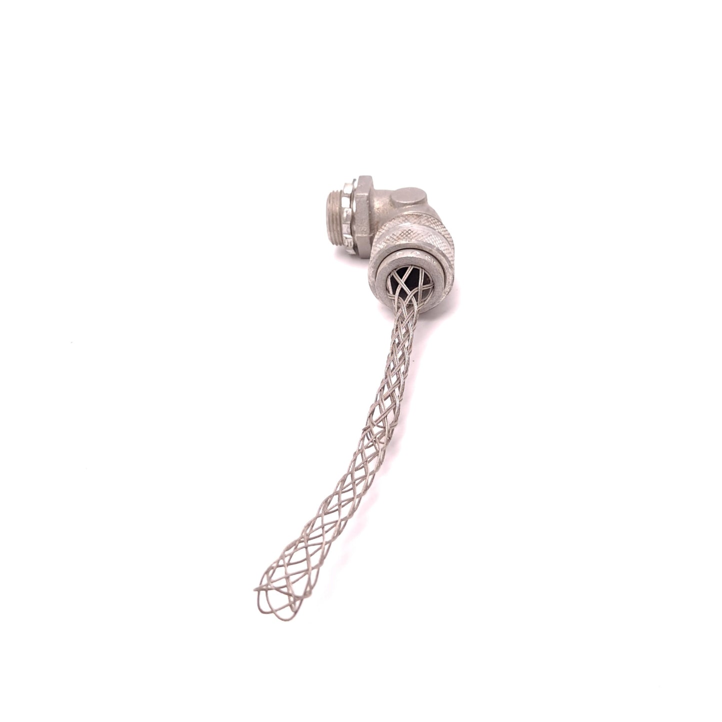 Used Hubbell 074-01-081 Strain Relief Cord Grip Dia. 0.38" - 0.50" Mesh Length 5-3/4"