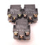 Used Lot of 3 Omron A3G-4024 Push-Button Socket 5 Amps, 250v AC, 30v DC, DPDT