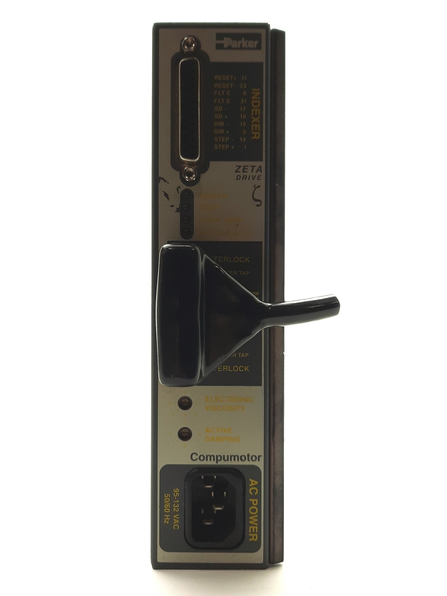 Used Parker ZETA83-135-E ZETA4 Compumotor Stepper Motor Drive, 4A 170VDC Bus, 120VAC