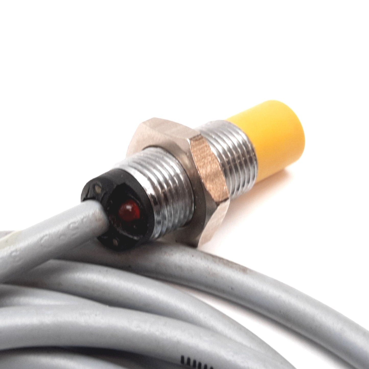 Used Turck Ni5-G12K-AN6X Inductive Proximity Sensor, 5mm, 10-30VDC, NPN N/O, M12x1