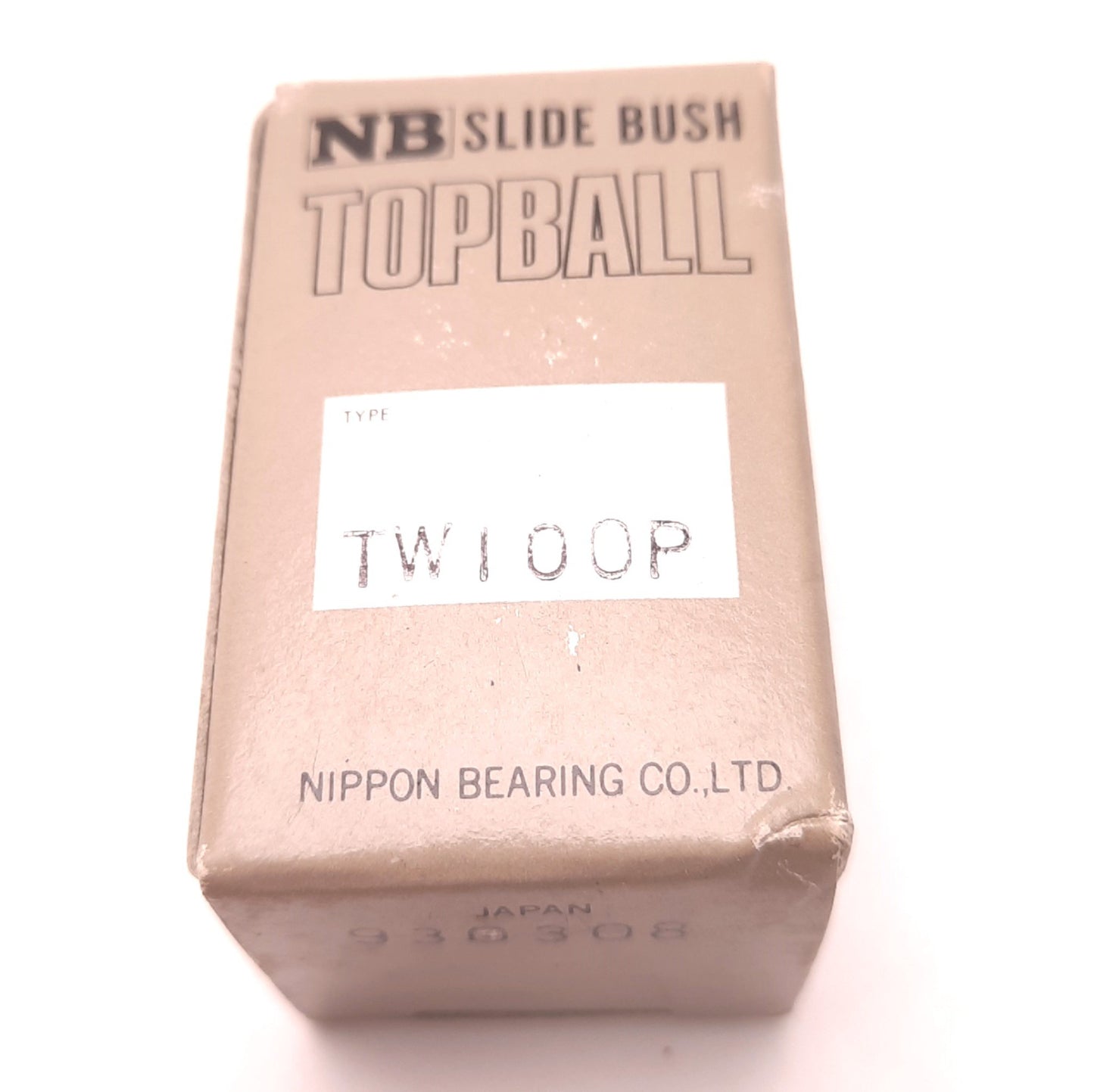 New – Open box New NB TopBall TW10OP Slide Bushing Four Circuit, 0.625 Inch Bore, Open Style