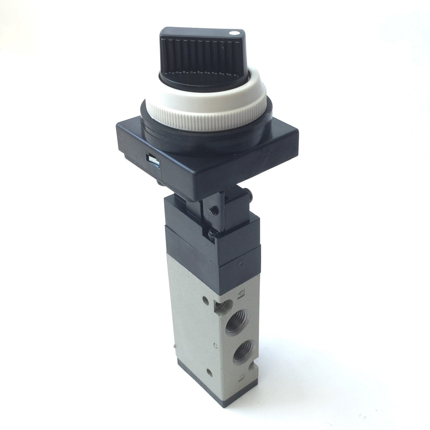New SMC VZM450-01-34B Pneumatic Mechanical Valve 5-Port RC 1/8, Twist Selector 2-Pos